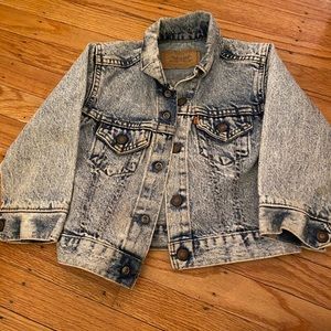 Acid Wash Jean Jacket